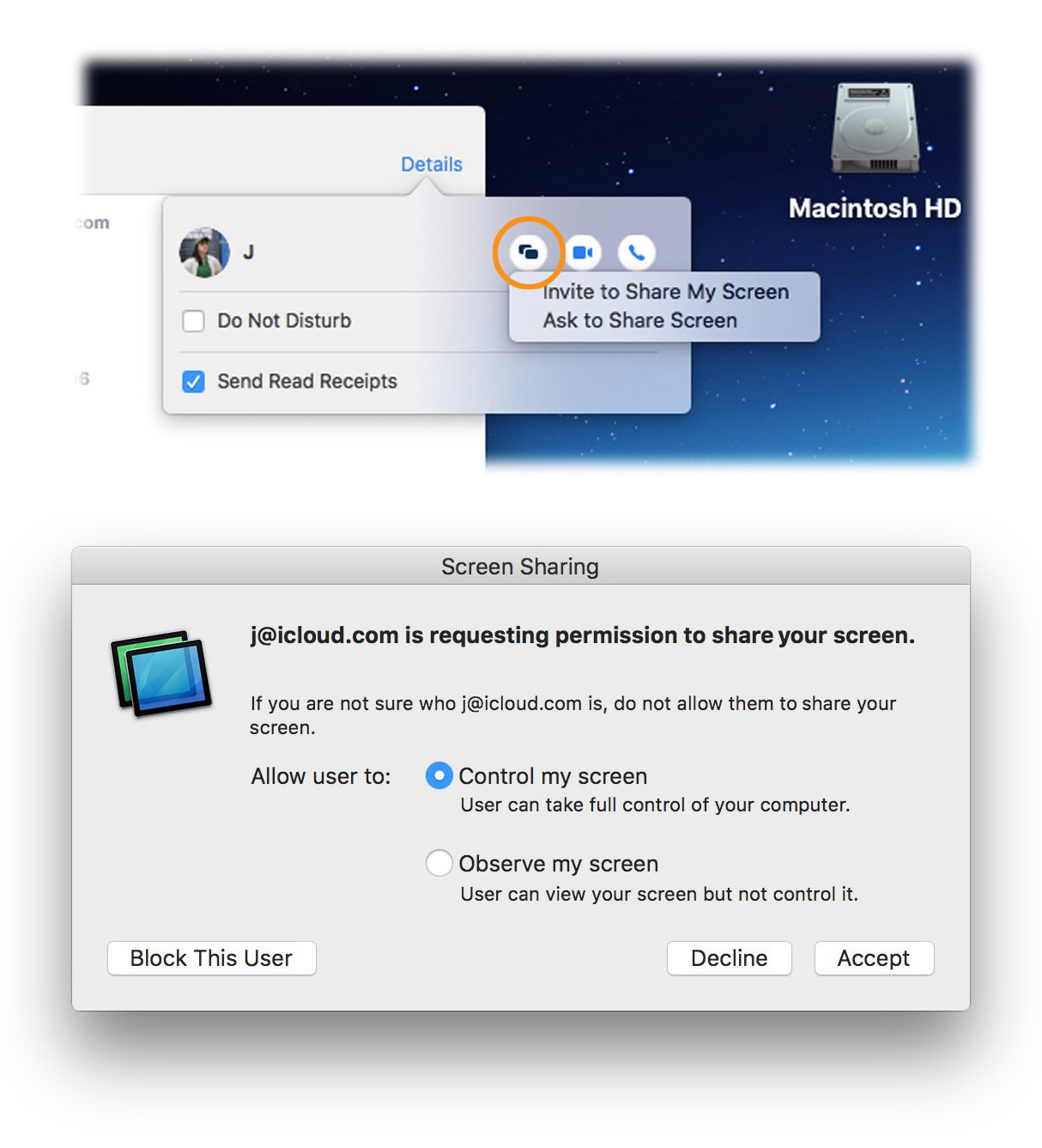 share my screen in skype for mac